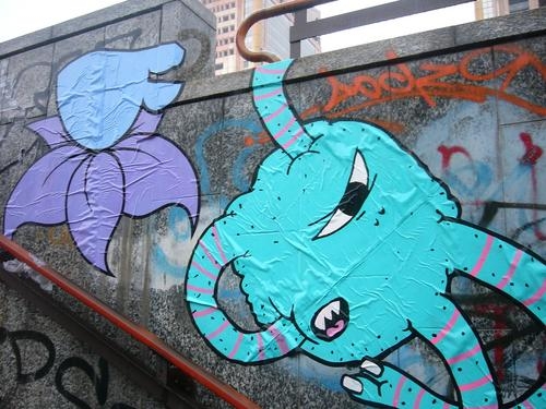 55 FLOWER AND JERMS GAY MONSTER